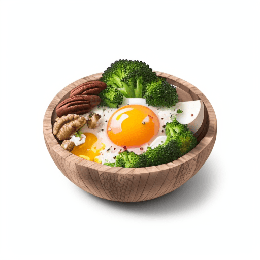 Is keto diet a healthy diet image bowl wih tipical keto diet ingreedients