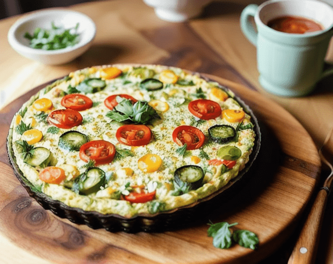 Delicious and Tasty Low Carb Vegetable Frittata Recipe