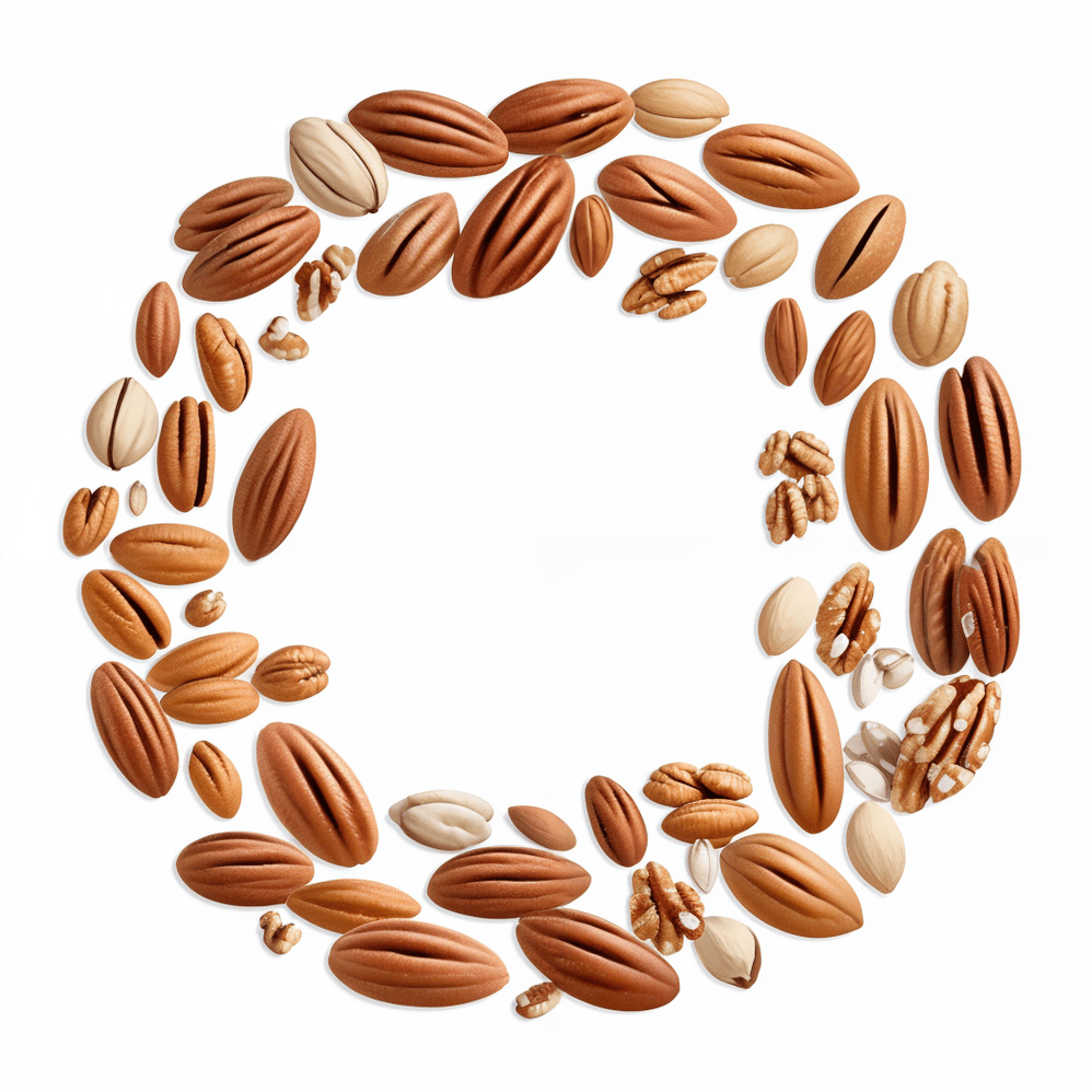 Keto diet representation of nuts