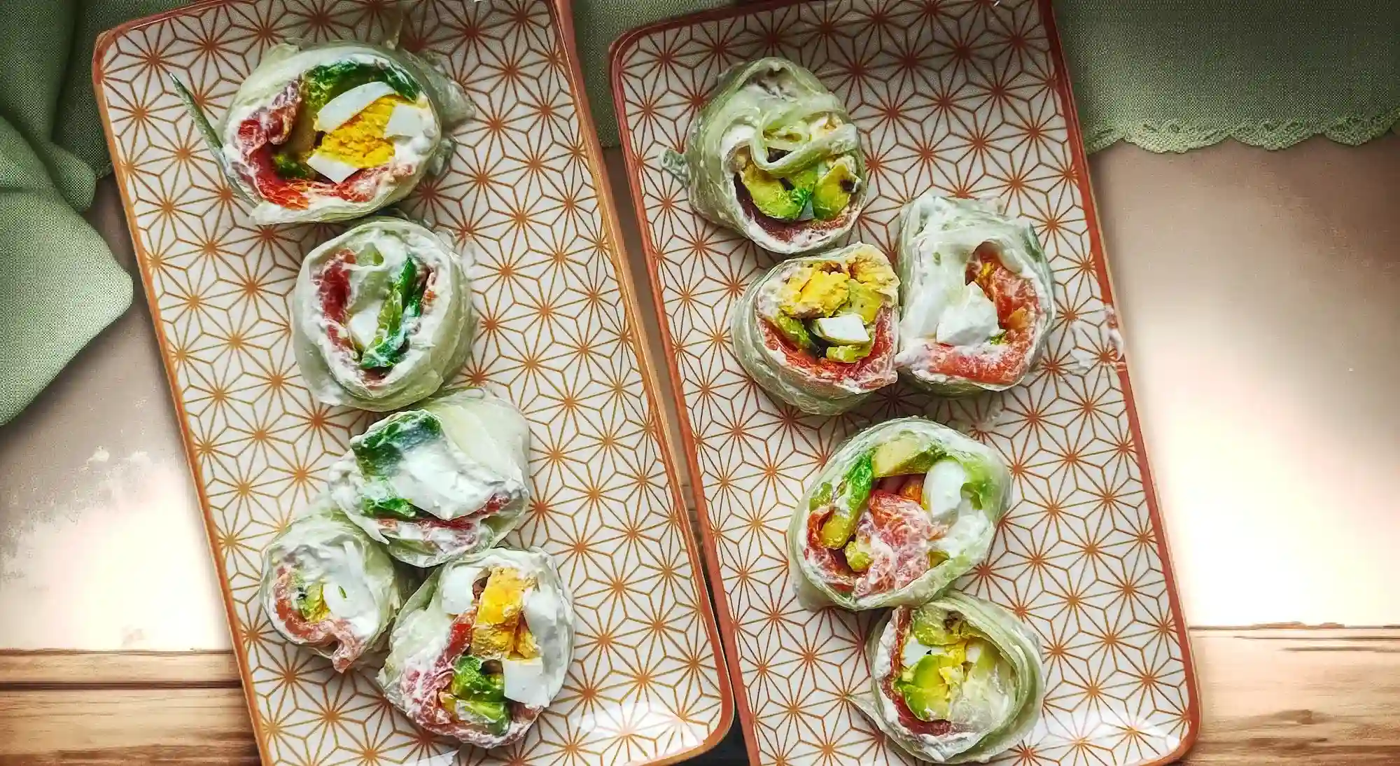 Keto Salmon Avocado Rolls