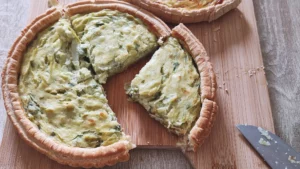 Keto Easy Spinach & Cheese Quiché