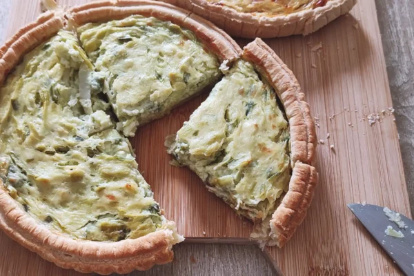 Keto Easy Spinach & Cheese Quiché