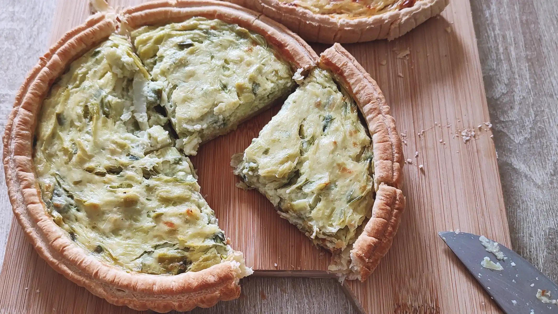 Easy Spinach & Cheese Quiché