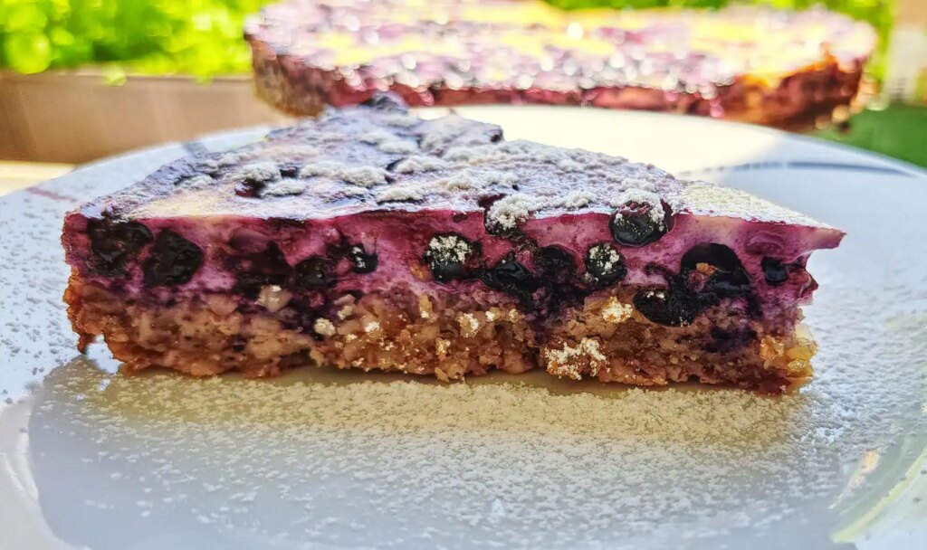 Wild Blueberry Pie with Almond Crust post