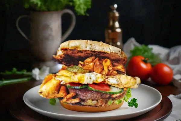 Chanterelle Burger