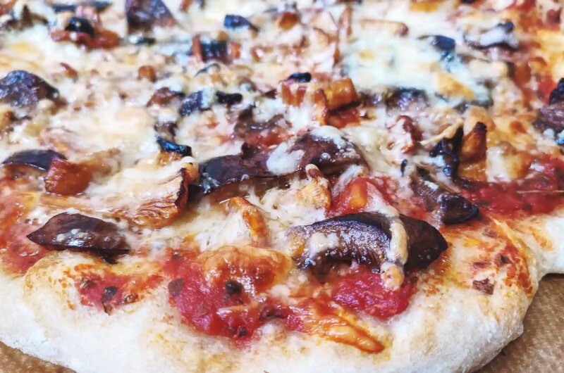Wild Mushroom Pizza With the Magical Tawny Milkcaps and Chanterelle Mushrooms