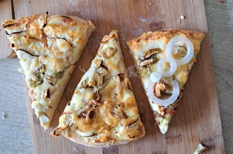 Amazing Porcini Mushroom Pizza