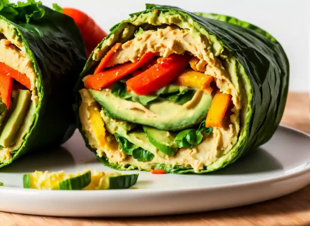 Steamed Collard Green Wraps