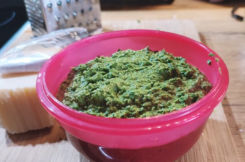 Collard Greens Pesto Extravaganza