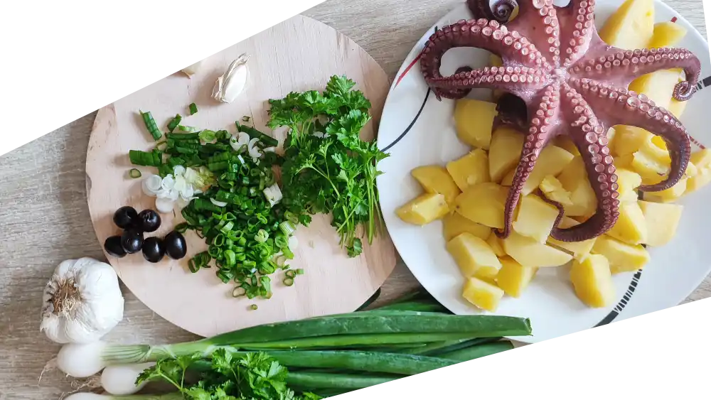 Octopus Salad With Potatoes Igredients