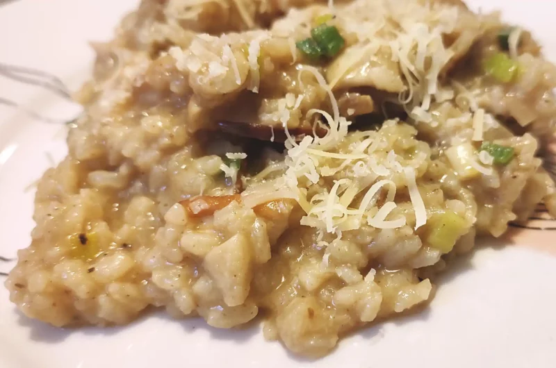 Creamy Risotto With Dried Porcini Mushrooms