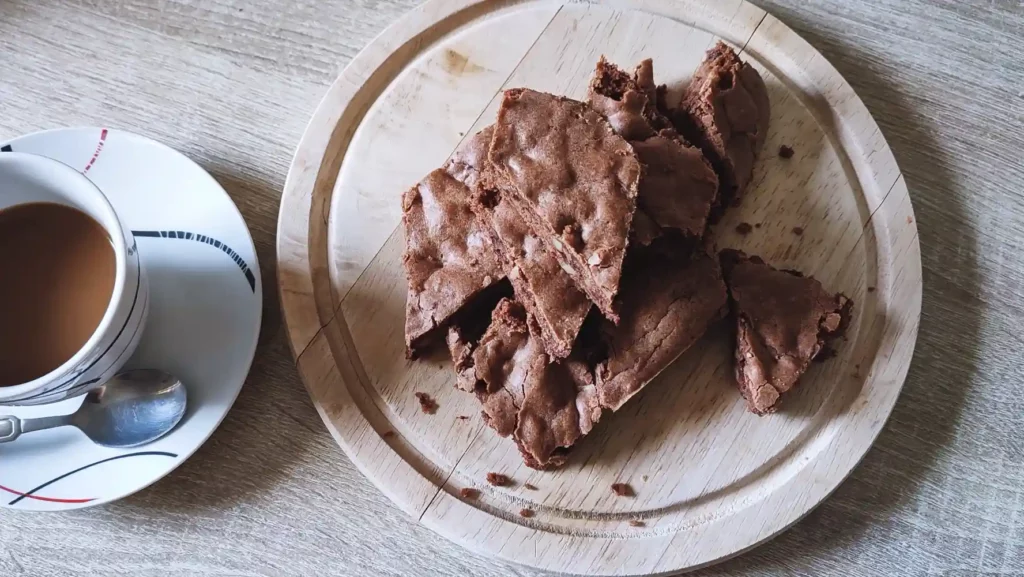 Brownies From Scratch Top Down Image