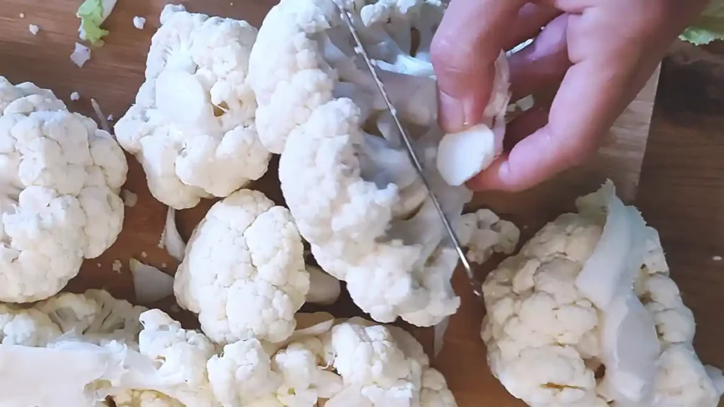 How to Clean Cauliflower - Step 3