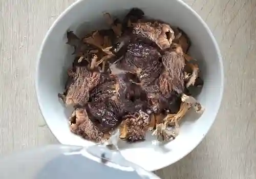 Rehydrating Dehydrated Morel Mushrooms