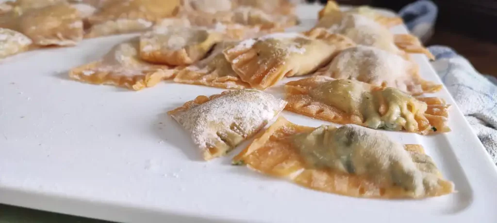 Stinging Nettle Ravioli 