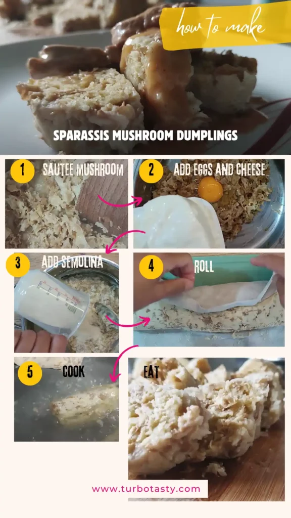 Step by step on how to make parassis Crispa Recipes -Dumplings