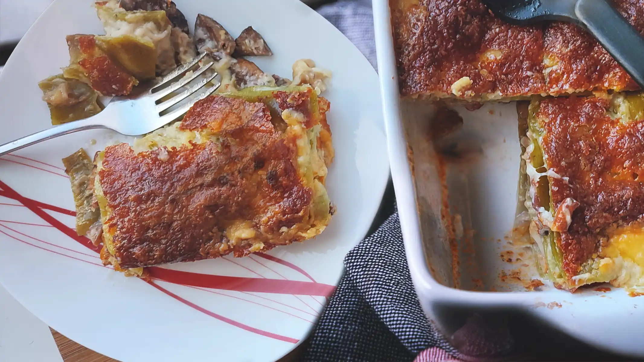 Wild Mushroom Lasagna