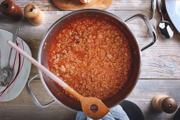 One Pot Bolognese Without Wine