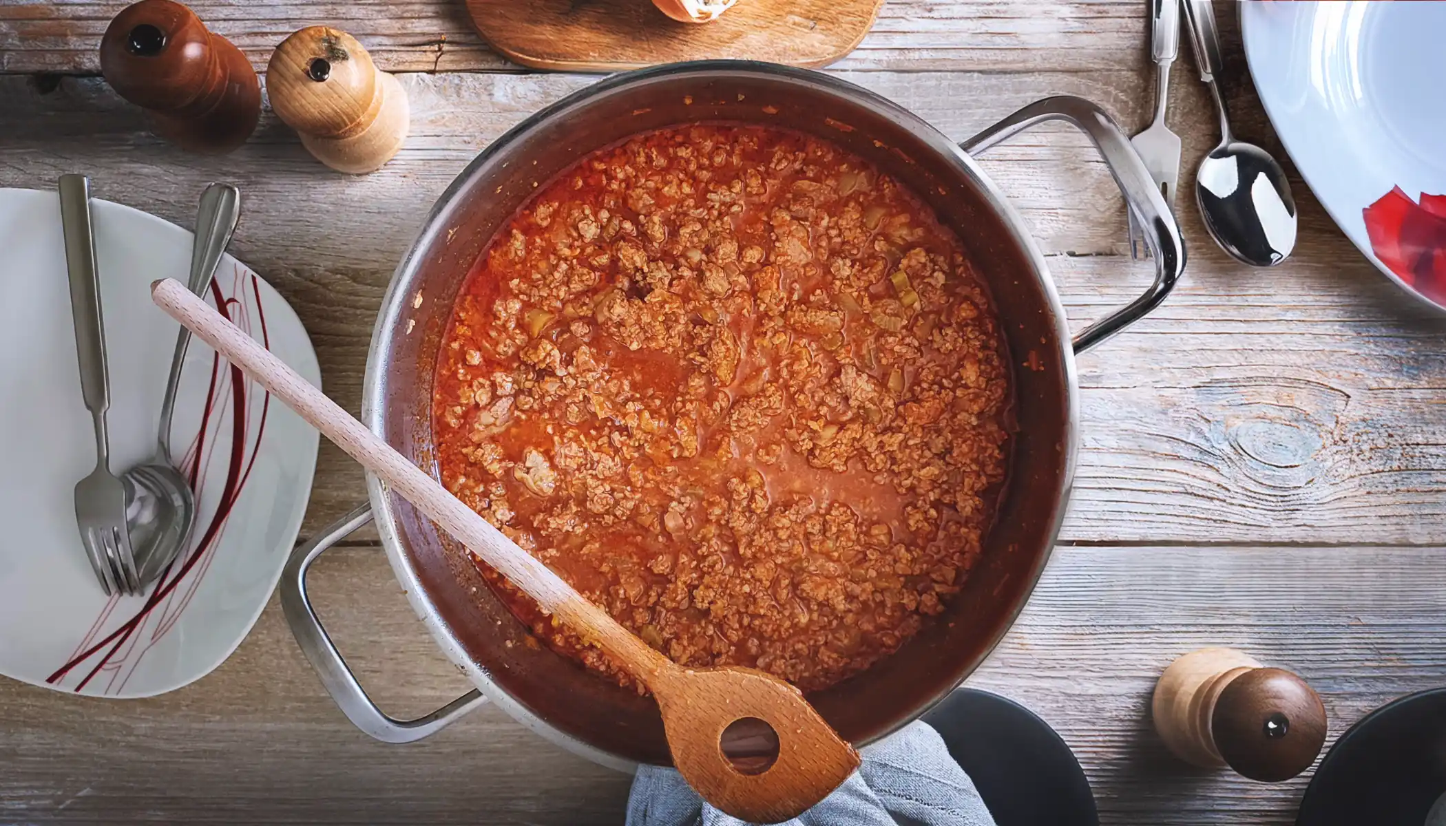 One Pot Bolognese Without Wine