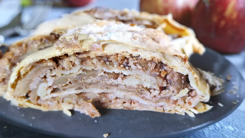 Austrian Apple Strudel Recipe – with Homemade Dough (Apfelstrudel) 5 Austrian Apple Strudel