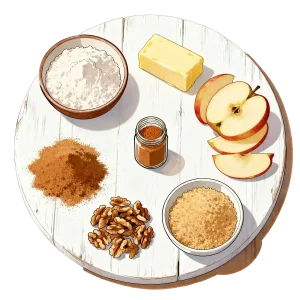 Austrian Apple Strudel ingredients List